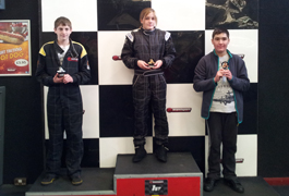Racing Perfection Kart Academy Eastleigh Juniors Final Podium - Round 5